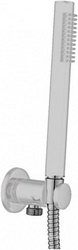 Душевой гарнитур, кругл., кронштейн совмещ.со шланговым соед., лейка д/д ручн., шланг 150см, (цв.хром), Cezares ZZ