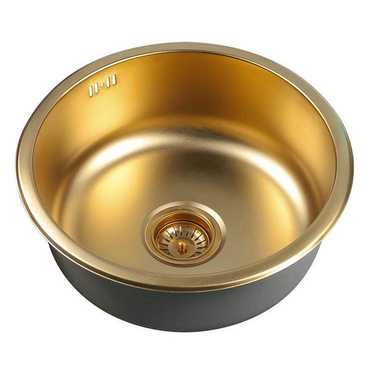 Мойка кухонная Zorg Inox Pvd SZR-450 bronze| 45x45x18