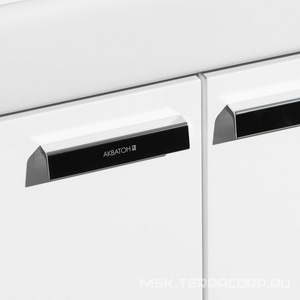 Тумба напольная  60, 570*600*450 мм, цвет белый/выбеленное дерево, без раковины Дрея Q-60  ZZ Aquaton Йорк 1A170201YOAY0