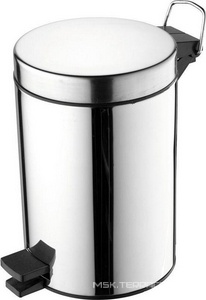 Ведро напольное для мусора, 174/235хh257мм, с крышкой, объём 3л., (нерж. сталь),  ZZ Ideal Standard Iom A9104MY