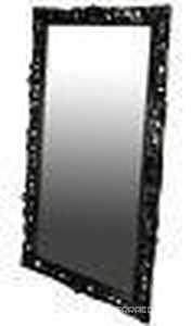 Зеркало 113х203см (верт./гориз. монтаж) в резной раме, (цвет рамы Nero lusido - черный глянцев.) Decor ZZ Eurolegno Narcico EU0905840/NL