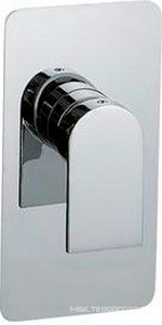 Смеситель для душа, встраиваемый в стену, (цв. тертая сталь),  ZZ 3M Ran 2208 JJ