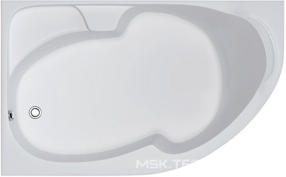 Акриловая ванна 1MarKa Diana L 160х100, с каркасом| 160x100x47