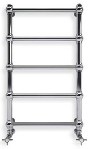 Полотенцесушитель (на электику и закрытую систему отопл.,без комплектующих), (цв.хром),  h1170х504мм ZZ Terma Retro RETRO 1540/504  / цв.хром