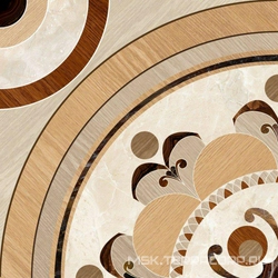 Керамогранит для пола М-Квадрат фонтана роза Керамогранит  песочныйXX 45х45 Бежевый 733562