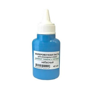 Колеровочная паста для эпоксидных клеев  Диамант "Камень", цвет небесный, 40 мл. ZZ Антураж Диамант-Камень n061583