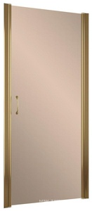 Дверь в нишу , 80*190 см, универсальное, профиль бронза, стекло бронза ZZ Vegas Glass EP EP 80 05 05