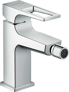 Смеситель для биде, ручка петля, с клапаном Push-Open, (цв.хром), Metropol ZZ Hansgrohe Metropole 74520000
