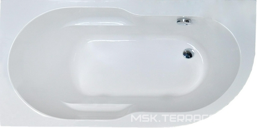 Акриловая ванна Royal Bath Azur RB 614201 L 150 см| 148x79x45