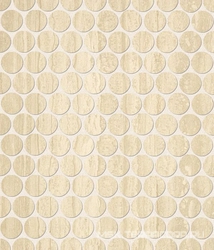 Roma Travertino Round Mosaico RT ZZ |29.5х32.5