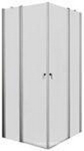 Дверь для душа распашная, -90, профиль белый, стекло прозрачное ZZ Ravak CRV2 1QV70100Z1