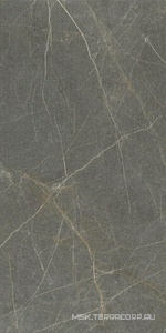 Керамогранит для пола и стены Idalgo Гранит София   Антрацит MR матовый  60x120 ID9061b081MR