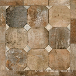 Керамогранит для пола Sant Agostino terre nuove Opera Brown 6060 Ret (п.п.) 60x60 Коричневый CSAOPEBR60