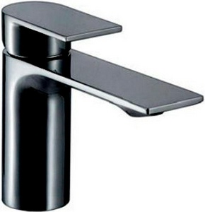 Смеситель для раковины, с д/к, (цв. чёрный/хром),  ZZ 3M Ran 2210 NC