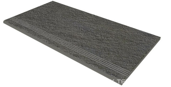 Ступени Техно Estima Loft Ступень Стандарт Грес  04 непол. с прямым бортиком + бортик справа ZZ33x60 n089908