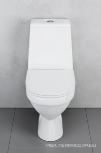 Унитаз - компакт -2, гориз.выход, 3/6 л., крепеж, крышка-сидение с микролифтом в комплекте, цвет белый RedBlu Origin Evo 788607SC