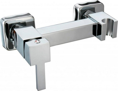 Смеситель для гигиенического душа, совмещённый с держателем лейки, БЕЗ лейки и шланга, (цв.хром), Cezares ZZ Cezares Articoli Vari CZR-DA4-01