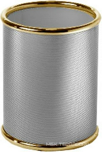 Ведро для мусора без крышки h24х20см, (хром/золото)  ZZ Pomd'or Dina 14.93.01.003