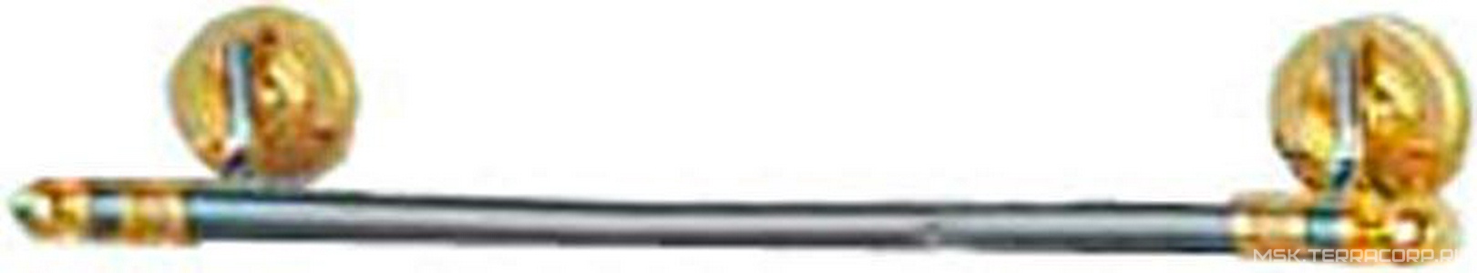 Полотенцедержатель 60см, (хром/золото)  ZZ Pomd'or Dina 16.10.60.003