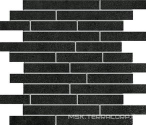 Мозаика Граните Стоун Оксидо Черный 2 лаппат LLR XX 30x35,8