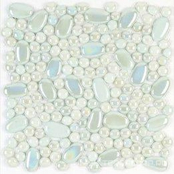 Glass Ozono Oval White XX |30.5x30.5