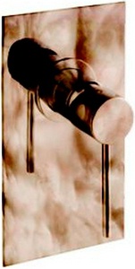 Смеситель для душа, встраиваемый в стену, (цв. oxidized), UP ZZ 3M Up 5708 KK