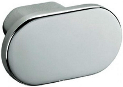 Крючок овальный (цв.хром),  ZZ Colombo Basic B2727