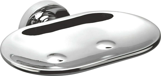 Мыльница настенная (металл цв.хром),  ZZ Colombo Basic B2781