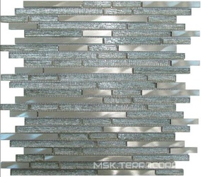 Мозаика из стекла на сетке SK10-035 ZZ |30x34