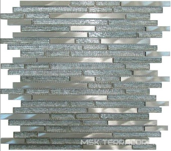 Мозаика Мозаика из стекла на сетке SK10-035 |30x34 Спектр-М Микс стекло SK10-035