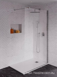 Душ верхний, стационарный, круг d400мм, G 1/2, полированная нерж. сталь, IdeaRain ZZ Ideal Standard IdealRain B0386MY