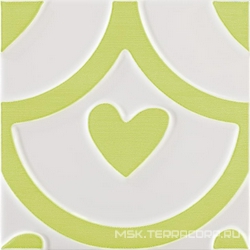 Agatha Coeur Pistacho ZZ|25x25