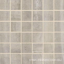 Mosaico  Grigio Nat/Rett 5x5 ZZ |30x30