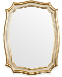 Зеркало в дерев. резной раме 64хh84см, (цв. oro/avorio), крепёж в компл., Tiffany ZZ