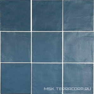 Керамогранит для пола и стены APE Ceramica Delight  Blue 13,8x13,8 A035188