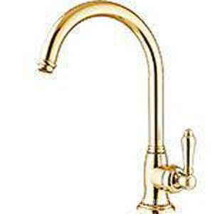 Смеситель для кухни, с поворотным изливом, (цв. золото, ручка EL Capitain), Nicolazzi ZZ Nicolazzi Cucina 3456 GO 75C