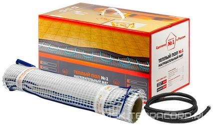 Комплект двухжильного нагревательного мата "Теплый пол №1" ТСП-1350-9 м2