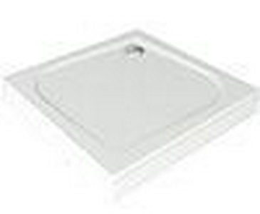 Поддон "" 90*90, квадратный, плоский, литьевой мрамор, без сифона ZZ Bas Квадро ЛП00008