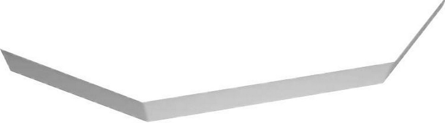 Экран для душевого поддона 900х900хh135 из искусственного мрамора пятиугольный, цв.белый, Cezares ZZ