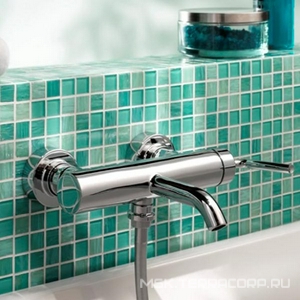 Cмеситель  для ванны/душа хром ZZ Jacob Delafon Purist E14589-4A