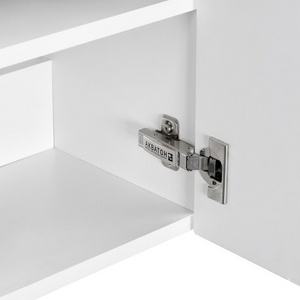 Тумба подвесная  М 447*472*244 мм, петли справа, цвет эбони светлый, без раковины, крепеж в комплекте ZZ Aquaton Эклипс 1A172801EK49R