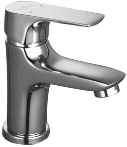 Смеситель для умывальника, без донного клапана, хром Rossinka RS31 RS31-11