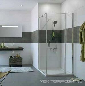 Боковая стенка, отдельно,900хh2000мм, крепл.справа/слева,(пр.хр.глянц,ст.проз.Anti-Plaque), ZZ Huppe Huppe Classics С23609 069 322