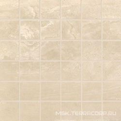 Mosaico Avorio Pat/Rett 5x5 ZZ |30x30
