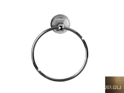 Полотенцедержатель-кольцо 195мм, (цв. Tuscan brass темная бронза),  ZZ Nicolazzi Teide 1485 TB 05