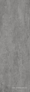 Керамогранит для пола и стены Laminam Rus Cementi Cemento Grigio Bocciardato 5.6 mm  100x300 LAMF009026