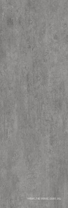 Керамогранит для пола и стены Laminam Rus Cementi Cemento Grigio Bocciardato 5.6 mm  100x300 LAMF009026
