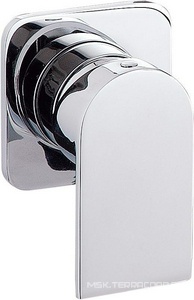 Смеситель для душа, встраиваемый в стену, с маленькой розеткой, (цв. хром),  ZZ 3M Ran 2259 CC