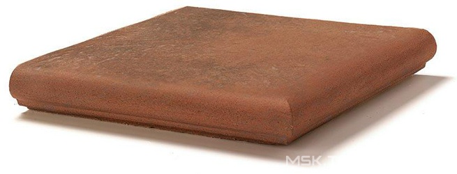 Флорентийские ступени Gres de Aragon Antic Esquina ref. Marron 33x33 902906