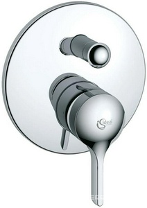 Смеситель для душа, встраиваемый в стену, с переключателем, БЕЗ встраиваемой части арт.A1000NU, (цв.хром), Melagne ZZ Ideal Standard Melange A4720AA